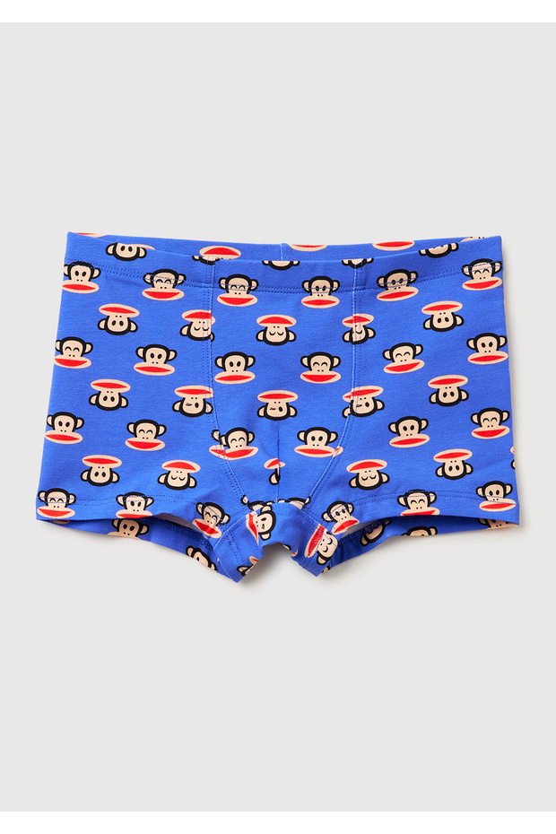Boy's white mix paul frank printed boxer