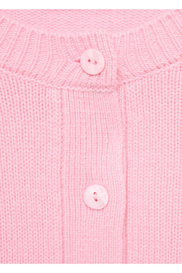 Dicke gestrickte Wollstrickjacke - 8