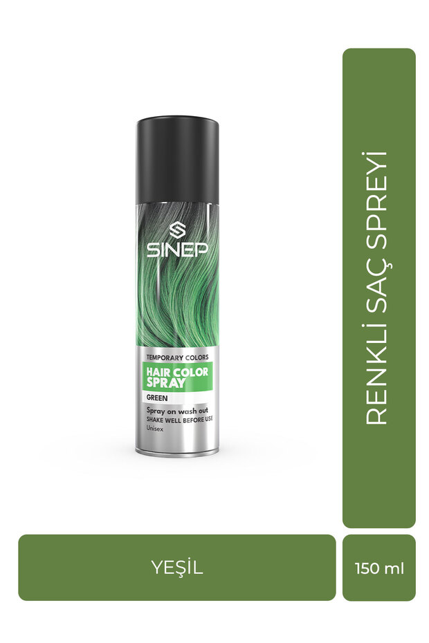 RENKLİ SPREY YEŞİL 150 ML