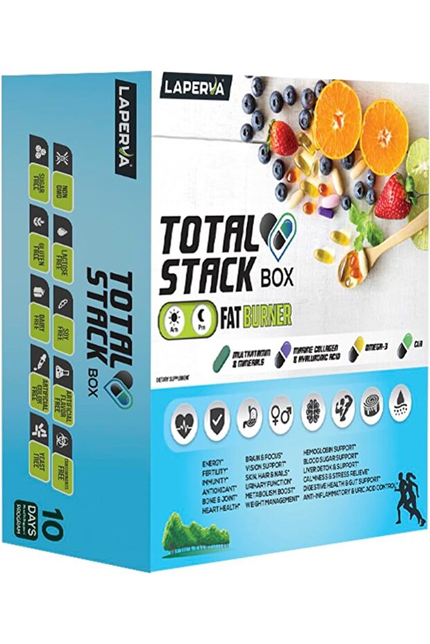 Total Stack Box 10 days Program, 30 Packs, Multivitamin and Minerals - 1