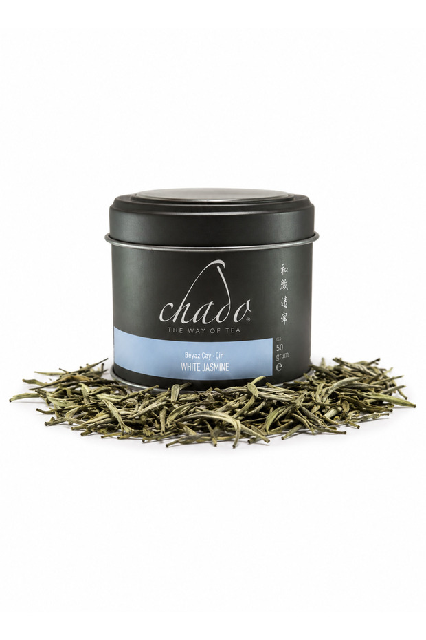 White jasmine real jasmine flavored bud white tea