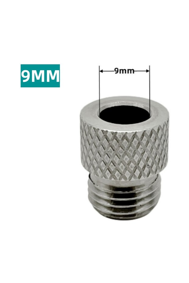 M14x1.5 9mm Drill Sleeve Woodworking Drill Guide Bushing M14x1.5 3-10MM Steel Quenching Wearable for