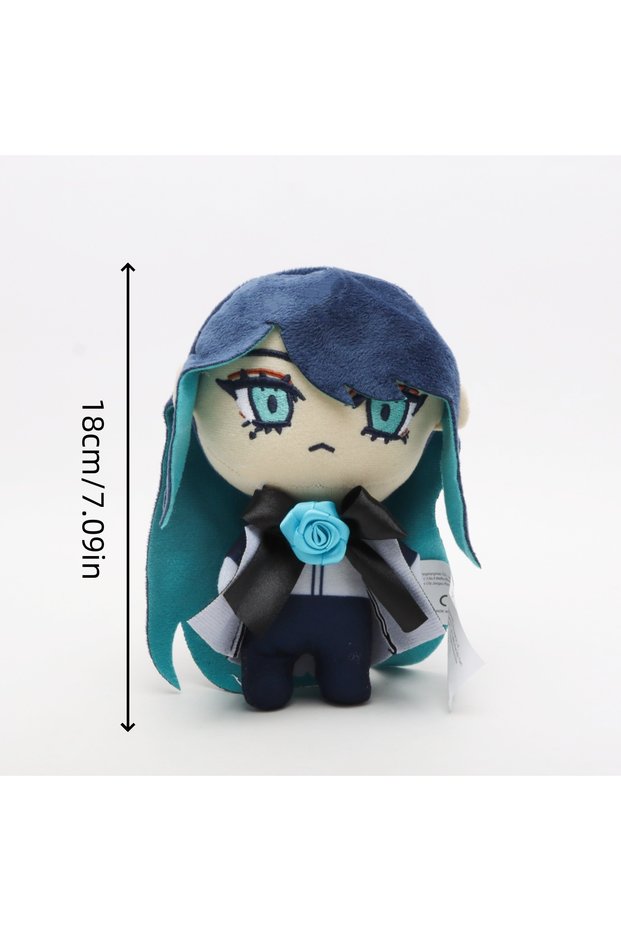 Blue New Ado Hibana Plush Toy Ado Merch Plush Singer Goods Ado Accessories Plushies Doll Singer Fans