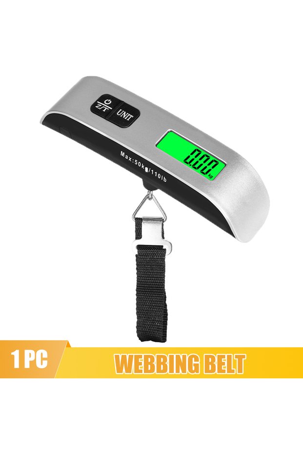 Type2 Portable Scale Digital LCD Display Electronic Scale Weight Suitcase Travel Weighs Baggage Bag