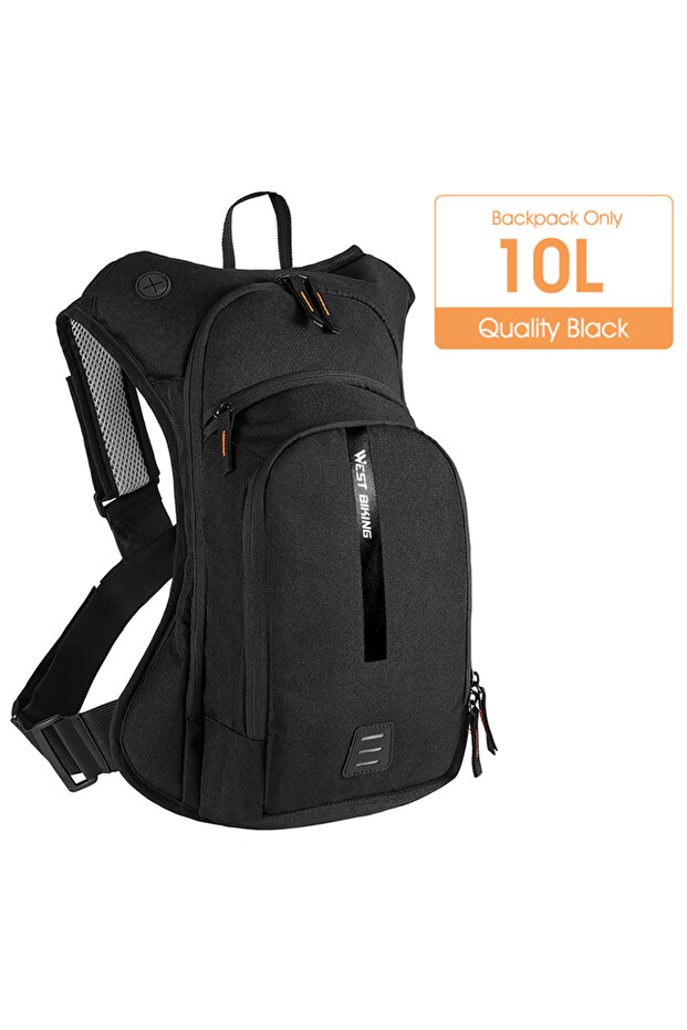 10L Bag Only WEST BIKING 10L Ultralight Cycling Backpack Ergonomic Strap MTB Road Bicycle Bag With W