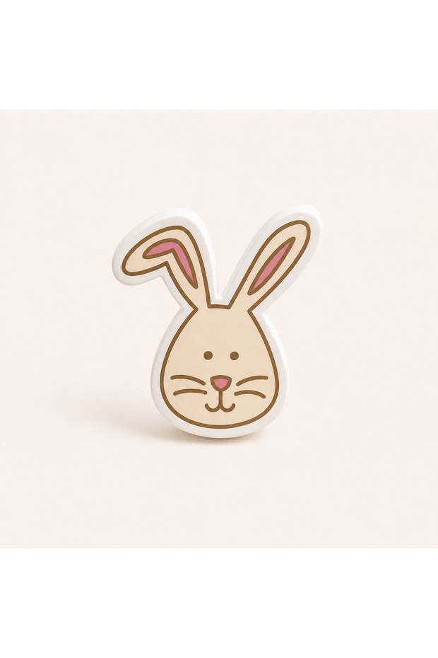 Cute Rabbit Handle - Width 6.5 cm Length 7 cm Baby Kids Room Handles Cabinet Drawer Furniture Handle