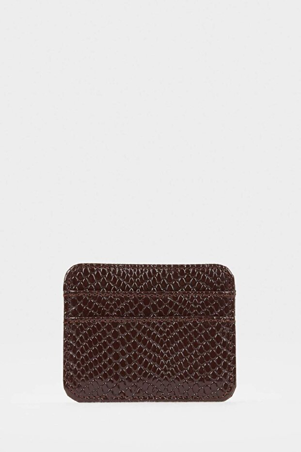 Women's Faux Leather Card Holder G8232Axns