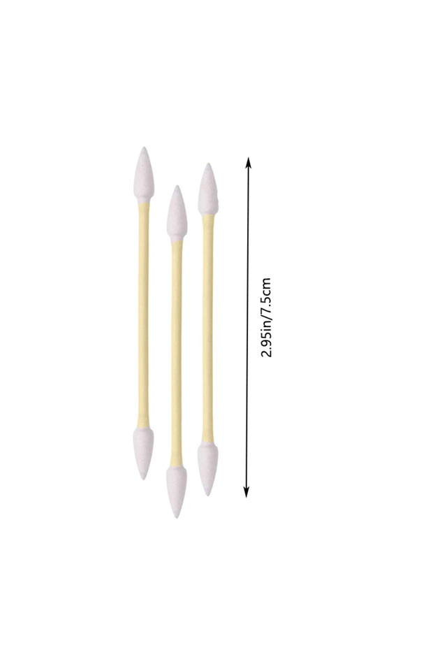 100pcs 100/300/500Pcs Precision Tip Pet Cotton Swabs Pointed Tip Cotton Swabs Bamboo Sticks And Doub