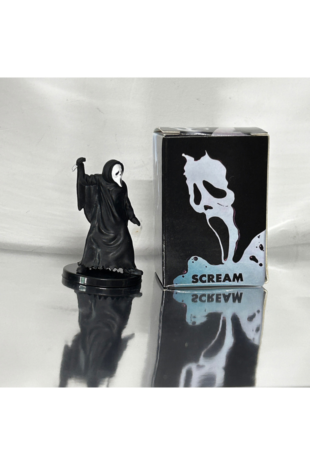 1 pcs Ghostface Horror Figure The Nun Billy Prey Feral Doll 6cm Desktop Decoration Toy Doll M