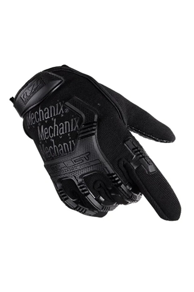 big size Black a pairSeals Full Finger Protective Gloves Male Training Fighting Outdoor Bicycle Rid