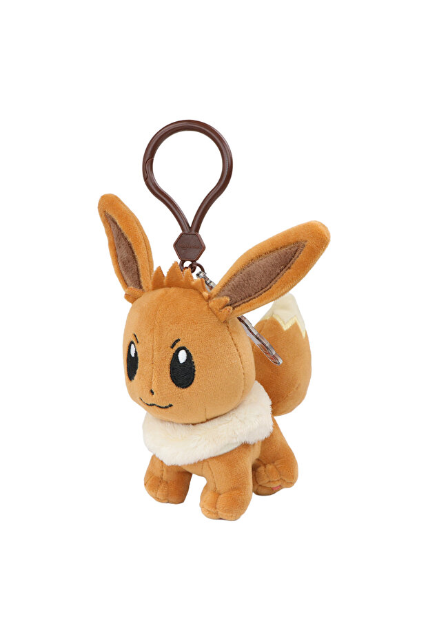 Eevee-10.5 Original Pokemon Espeon Clefairy Jigglypuff Piplup Keychain Plush Toys Snorlax Mimikyu Sp