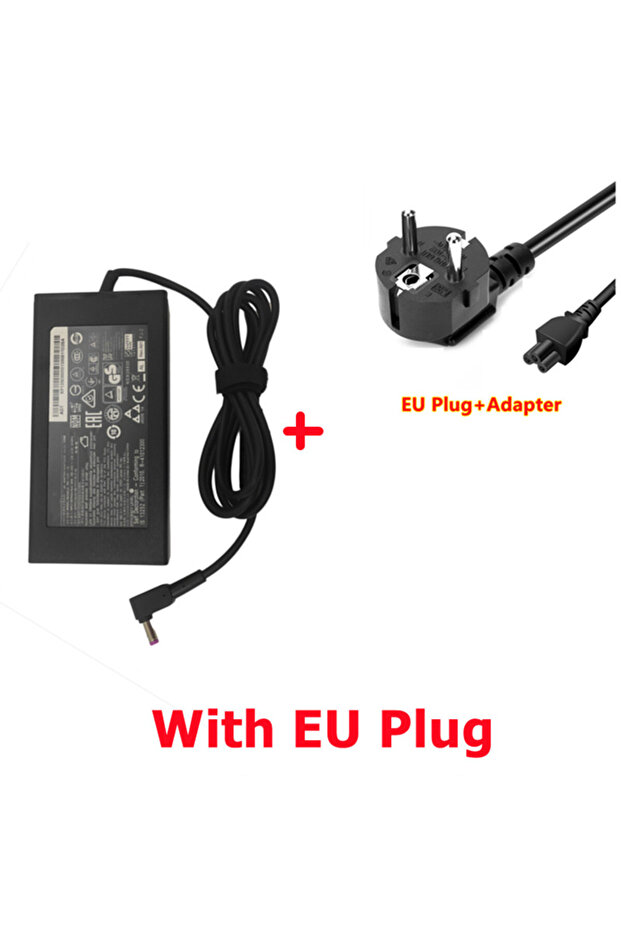 with EU plug 19V 7.1A 135W 5.5*1.7MM Laptop AC Adapter Charger For ACER Aspire V17 Nitro 5 NP515-52