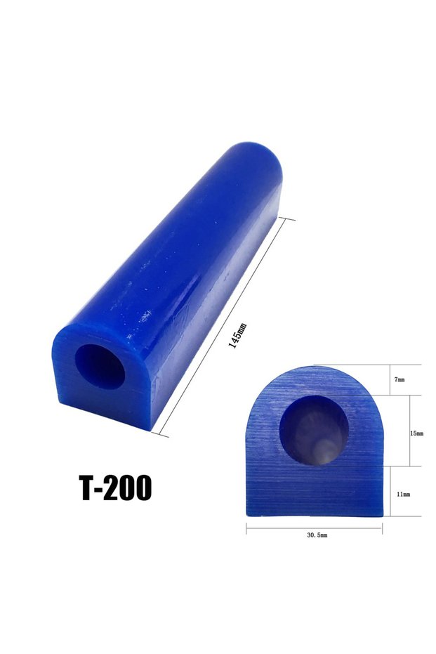 T200 PHYHOO Ferris Carving Wax,Wax Ring Molds Tubes, Blue Color Wax Patterns Ring,Polishing Engravin