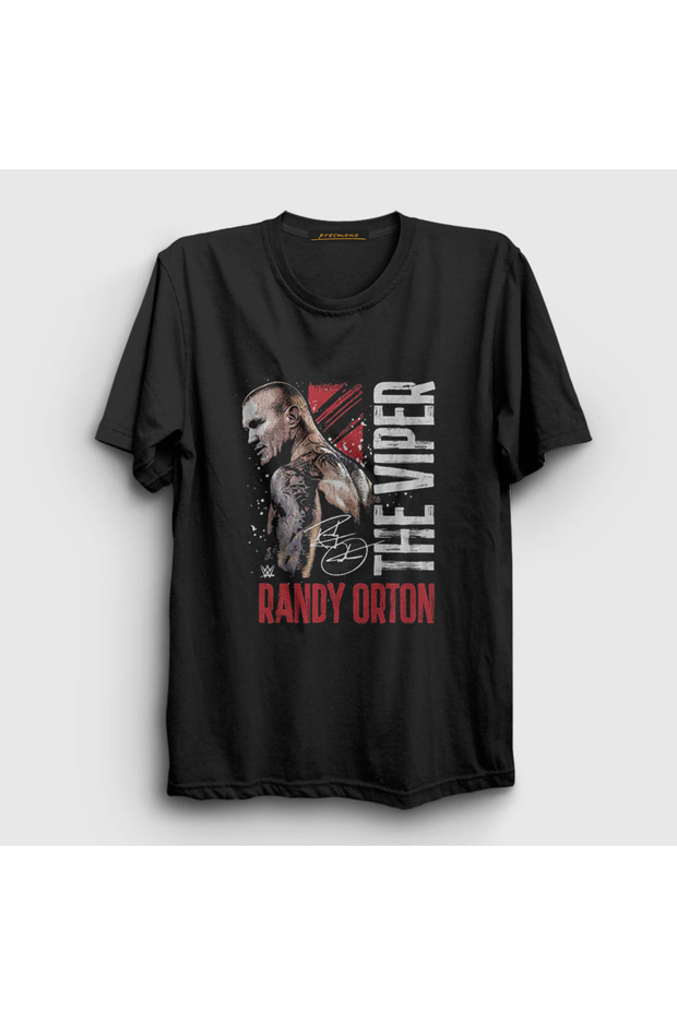 Unisex Black the Viper Wwe Randy Orton T-Shirt 605203Tt