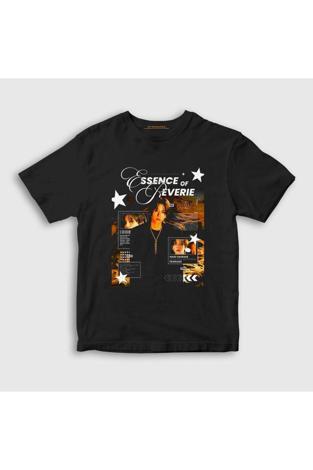Unisex Kids Black Essence Byun Baekhyun Baek Hyun Exo T-Shirt 596899Tt
