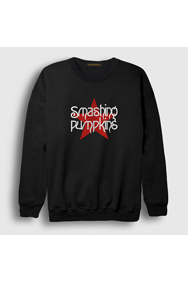 Unisex Black Logo the Smashing Pumpkins Sweatshirt 588511Tt
