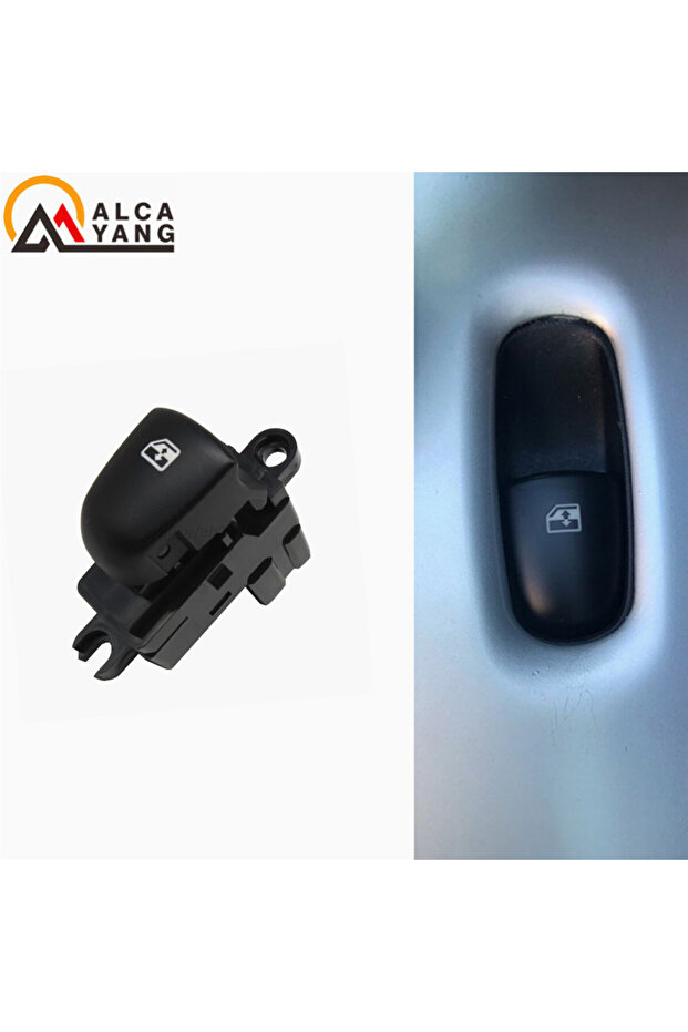 Single orange lamp Auto Power Window Switch,Main/Single/Front Right Window switch For Nissan Qashqai