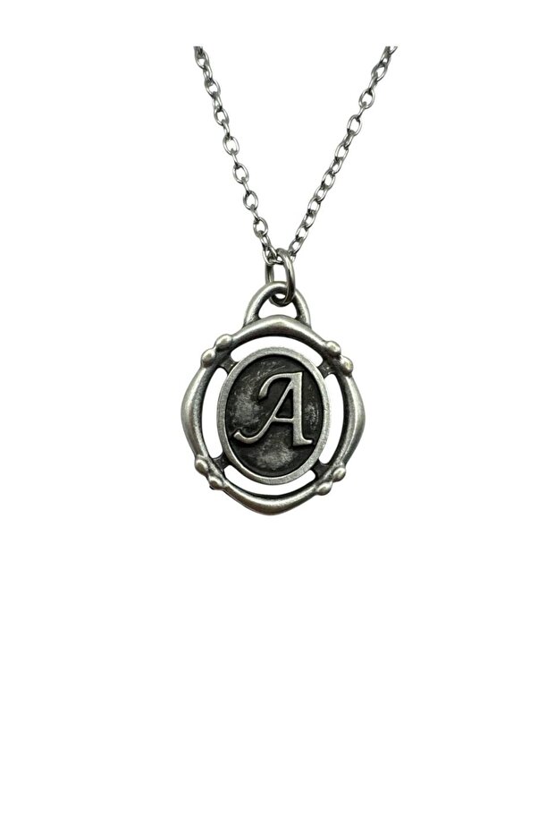 Letter a Antique Unisex Necklace – Personal, Elegant, and Unique Design