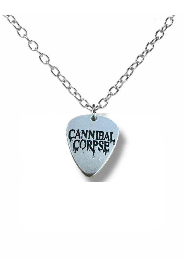 Death Metal Band Pen-Shaped Double-Sided Rock Sign Unisex Metal Necklace