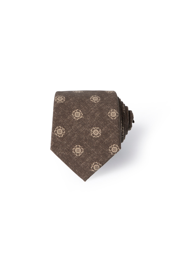 Patterned Silk Tie