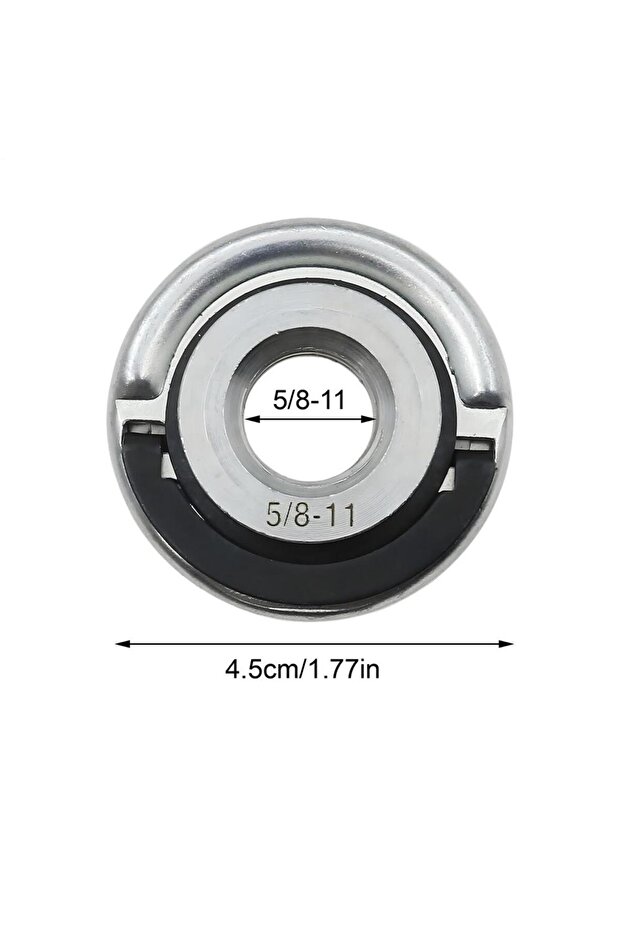 5811 Quick-Change Flange Nut M10/M14/ 5/8-11 Heavy-Duty Locking Nut For Angle Grinder, Secure Disc C