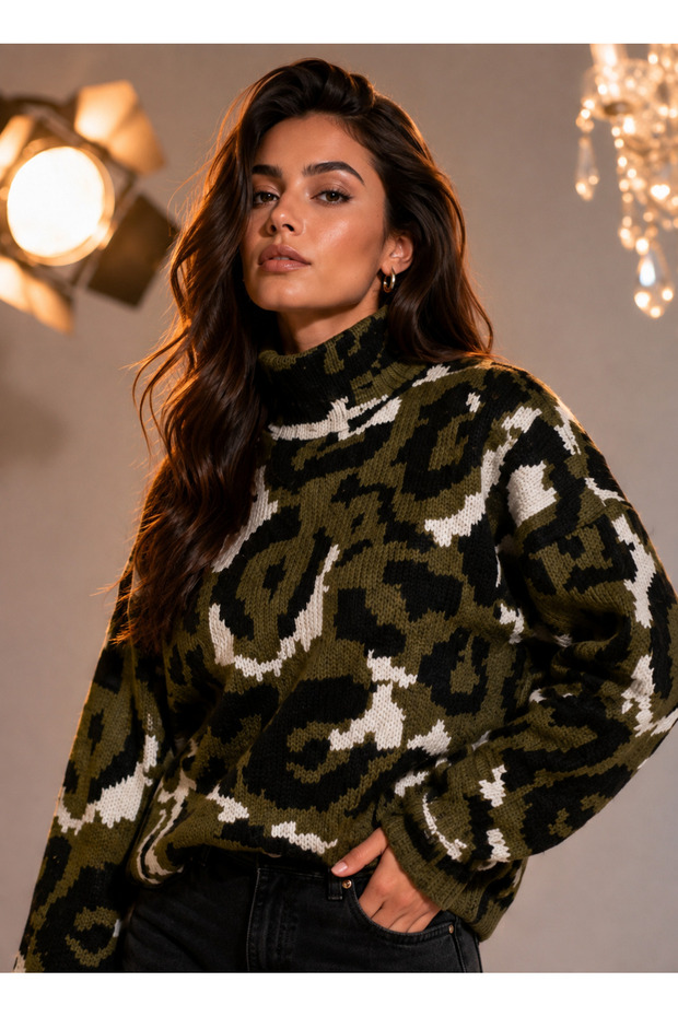 Women's Patterned Sweater