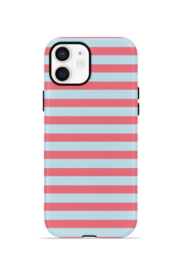 iPhone 11 Vorian Double Layer Case Candy Horizon Stripe