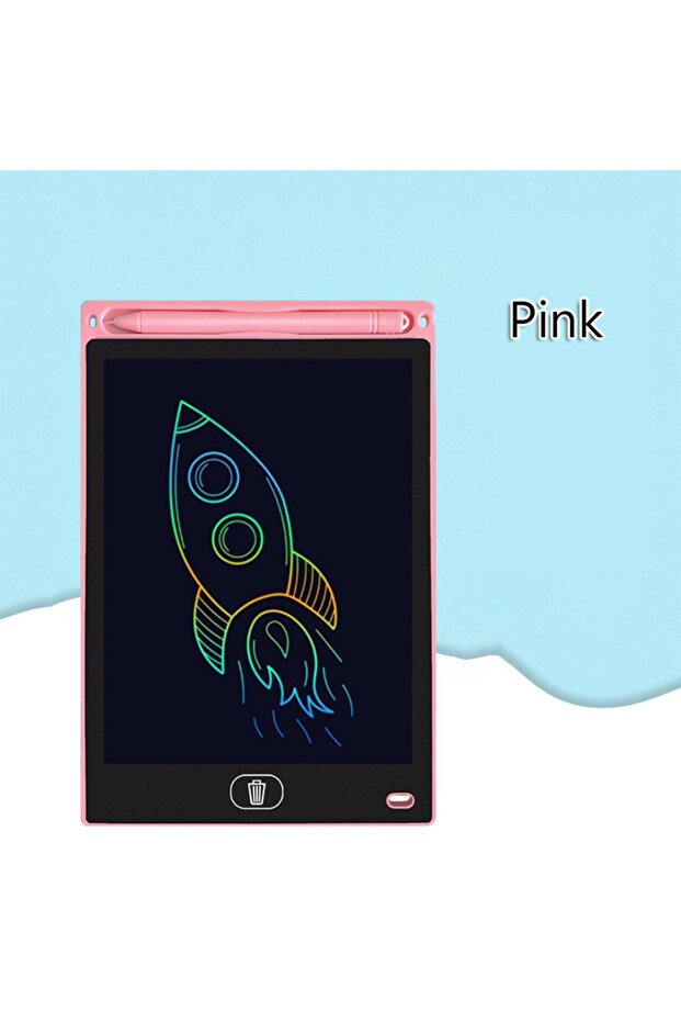85BL-pink 8.5 Inch LCD Drawing Tablet Erasable and Reusable Color Electronic Blackboard Kids Handwri