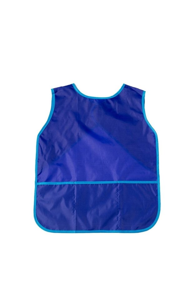 Blue-M BAHABY 1Pcs Kids Art Smock Kids Apron Waterproof Painting Aprons with 3 Pockets Art Smocks fo