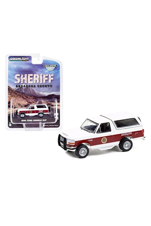 1:64 1994 Ford Bronco Xlt Sheriff – Absaroka County (Longmire/Netflix)