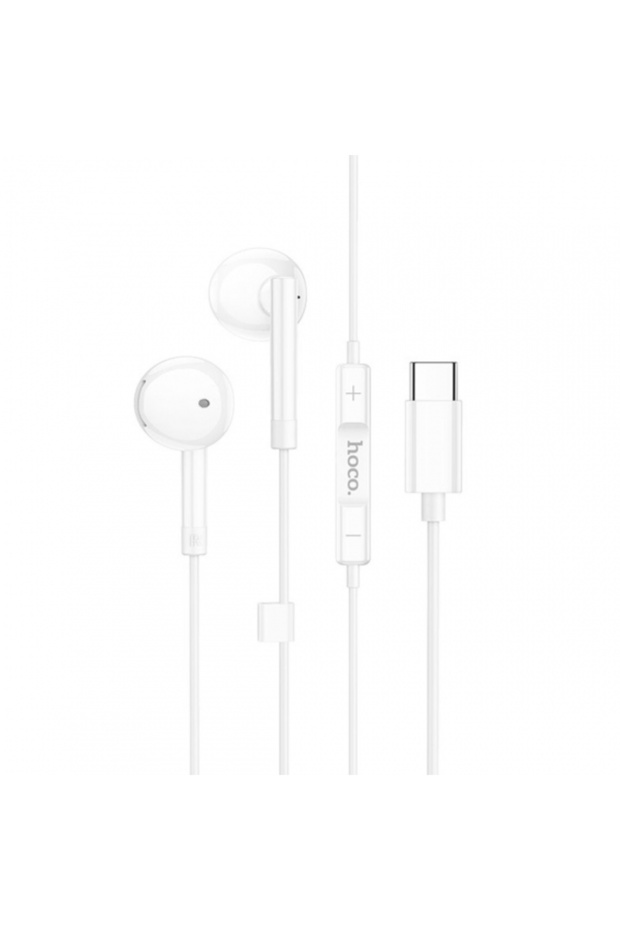 HOCO M95 USB-C Handsfree, Λευκό - 1
