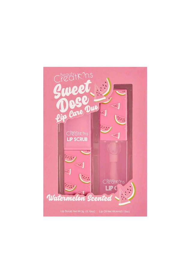 Lip Oil and Lip Scrub Set