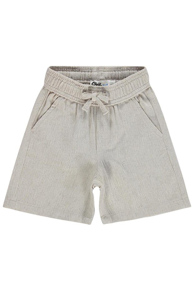 Self-Patterned Capri for 2-5 Years - Beige