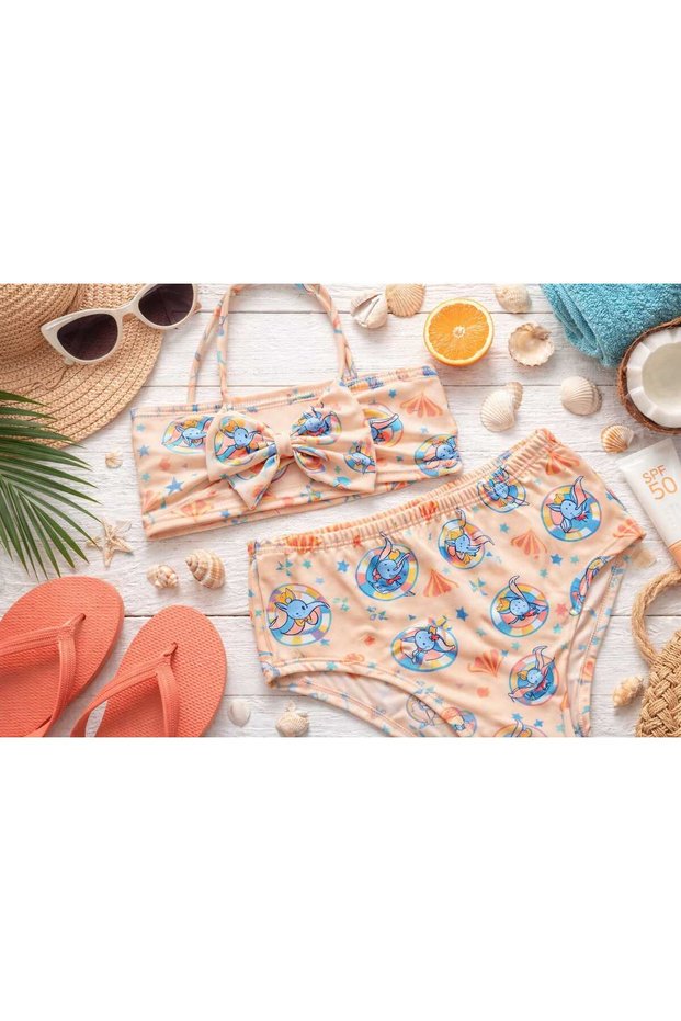 Girl's Swimsuit Patterned Summer Sea Pool Swimsuit 1 2 (Ages 1-7)