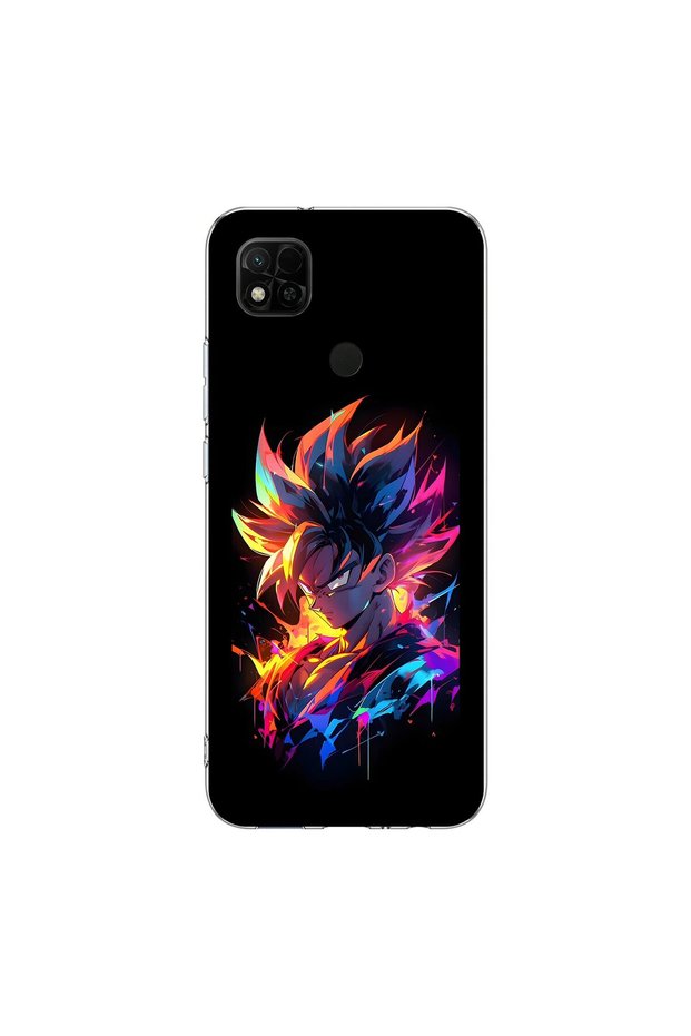 Redmi 10A Compatible Anime 5/2 Design Transparent Case