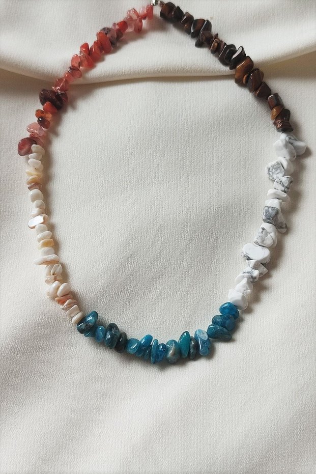 Certified Gemini Zodiac Natural Stone Necklace
