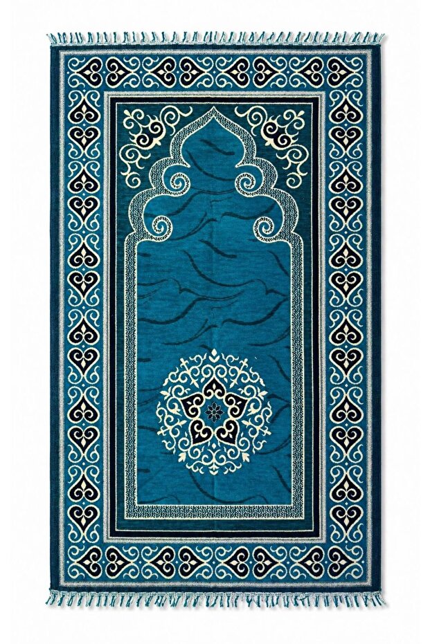 Padded Prayer Mat 70x110cm 1cm Foam Sajadah Lightweight Musallah for Adults & Kids