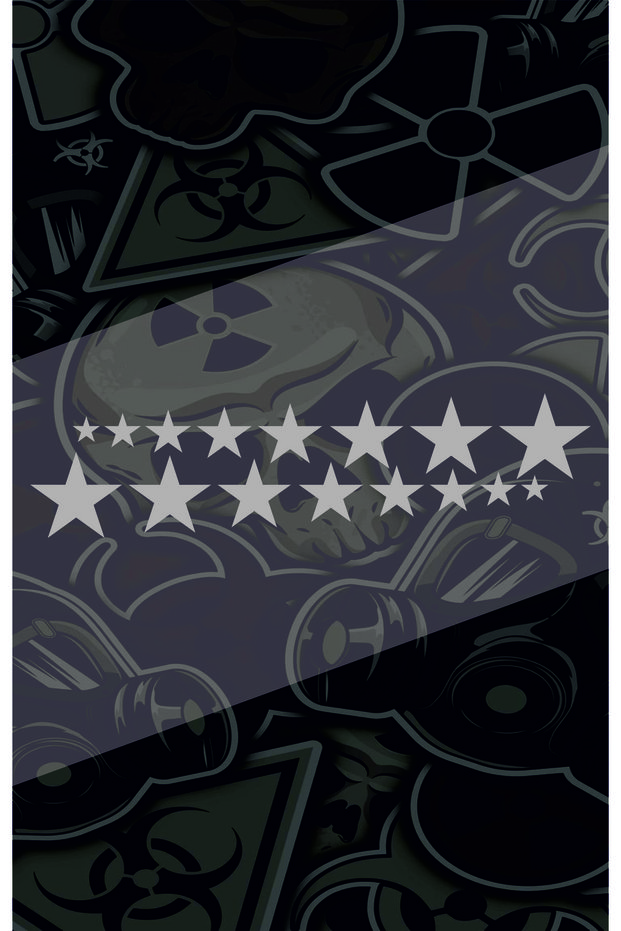 Sequential Star 30X8Cm Jdm Car-Motor-Laptop Hologram Optional Sticker Sequential Star from Large to Small