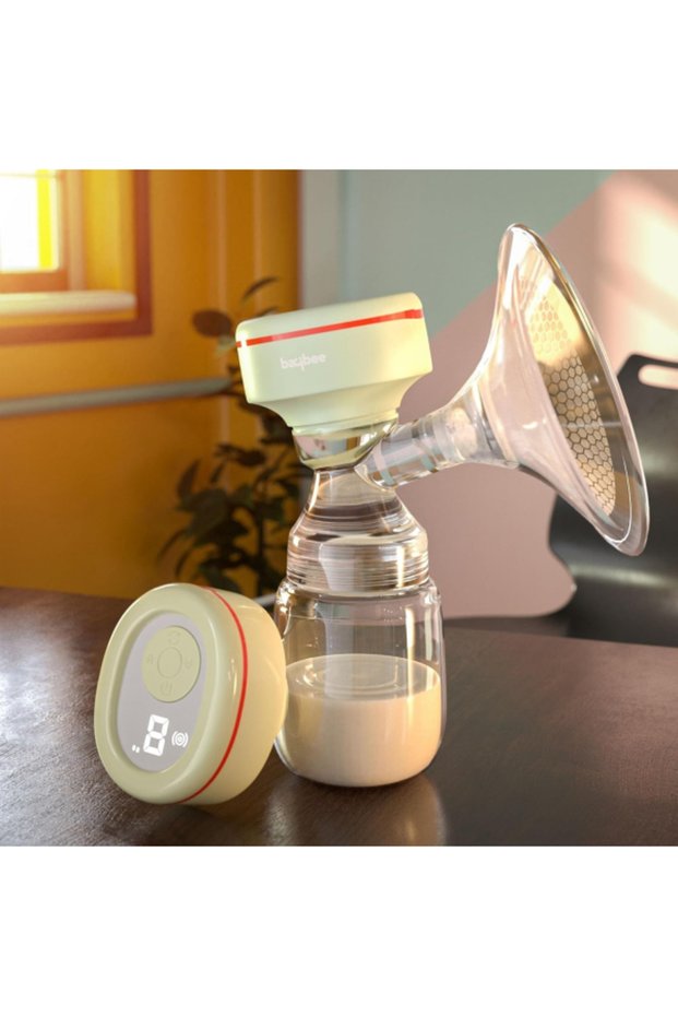 9 Adjustable Suction Levels | Automatic Breast Pump Electrical Machine for Mothers | Electric Breast Pump with Massage Mode, LED Display, 1500 mAh Rechargeable Battery & Type-C Connectivity