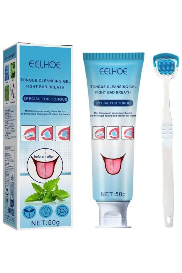 Tongue Cleansing Gel Fight Bad Breath Special For Tongue