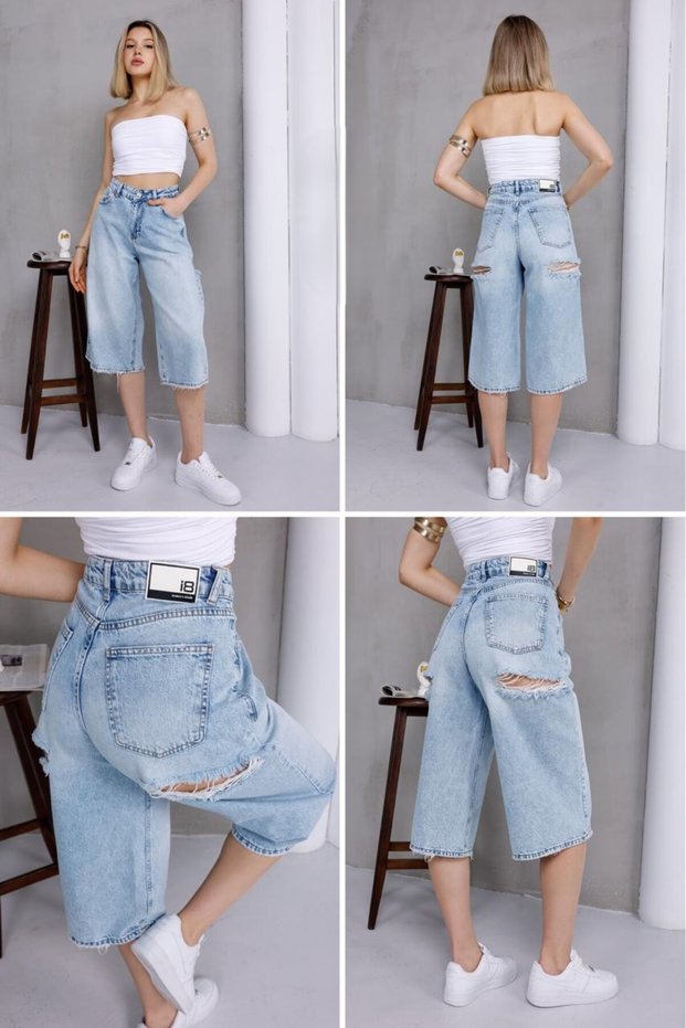 Trend Custom Design Laser-Cut Snow Washable Super Baggy Denim Jean Pants-Trend Custom Design Laser-Cut Snow Washable Super Baggy Denim Jeans