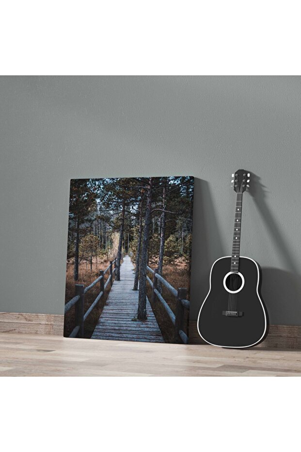 Tablou Canvas - Among the trees - 2