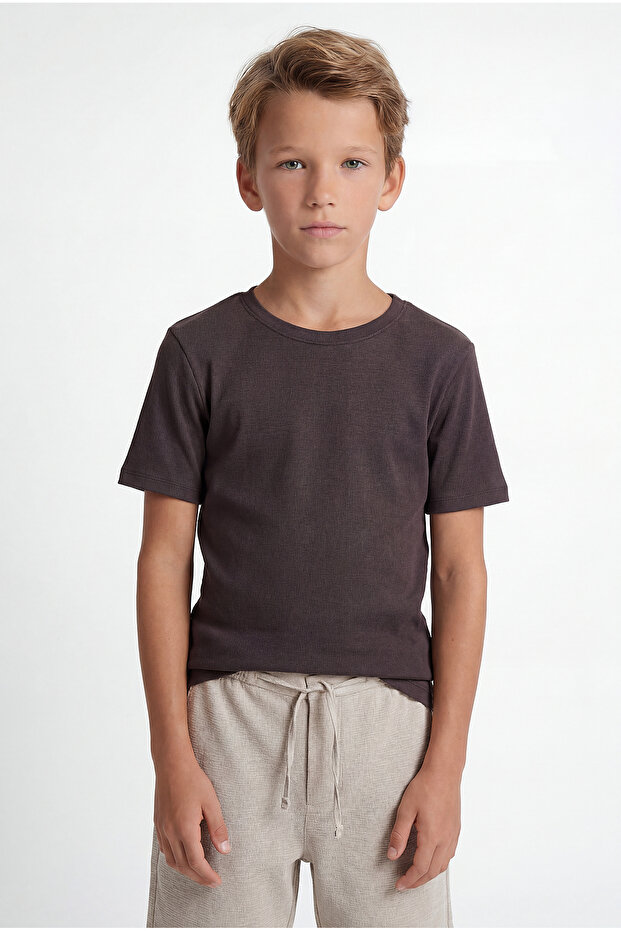 Αγορίστικο μπλουζάκι Basic Slim - 6