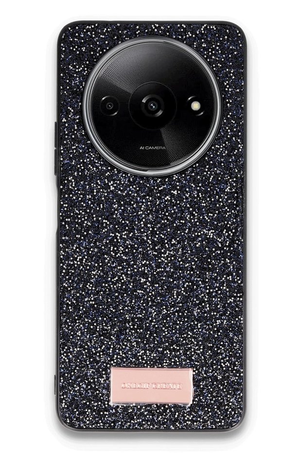 Ilkeshop Redmi A3 4g Bright Silvery Cover (200547) - Black
