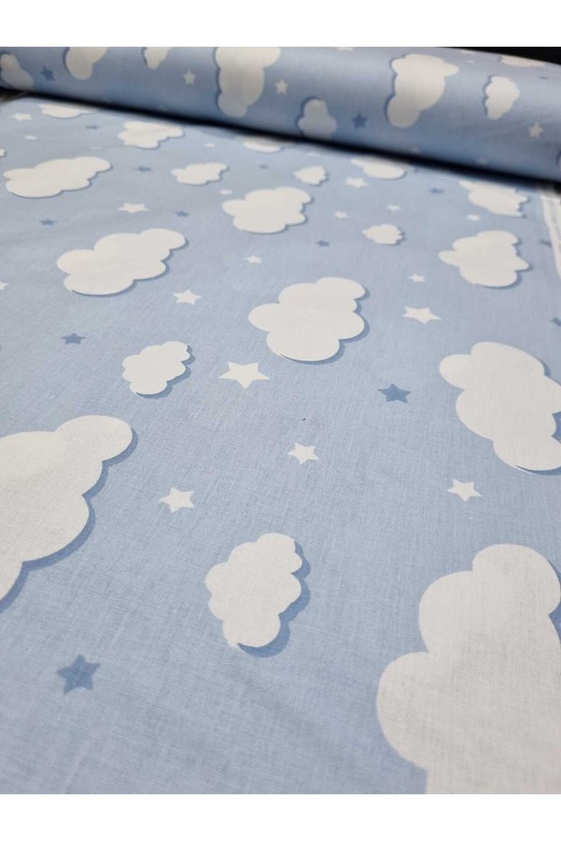 Duvet Cover Fabric (Cloud Pattern 60 X 240)