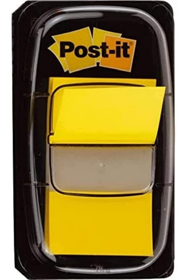 Index Flags 50 per Pack 25 mm Yellow Ref 680-5