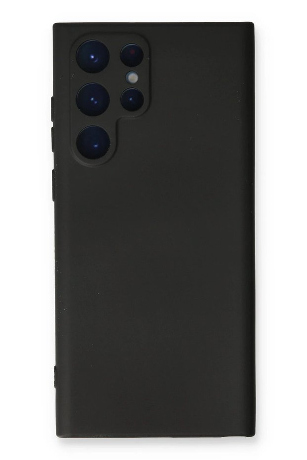 Ilkeshop New Galaxy S24 Ultra Case Nano Velvet Silicone (105027) - Black