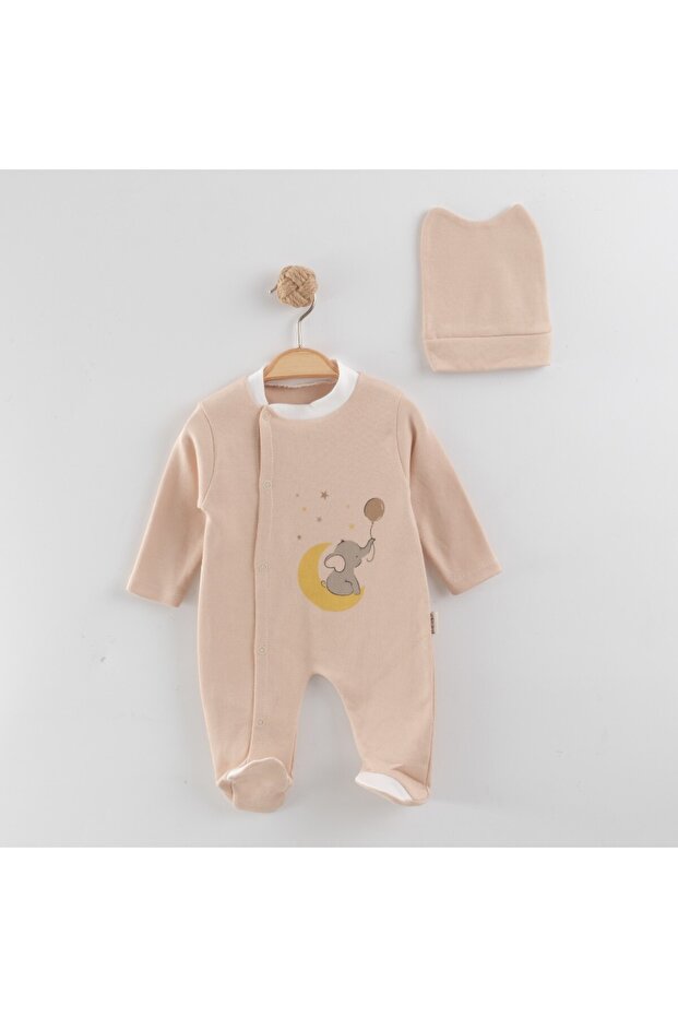 100% Cotton Baby Overall with Hat