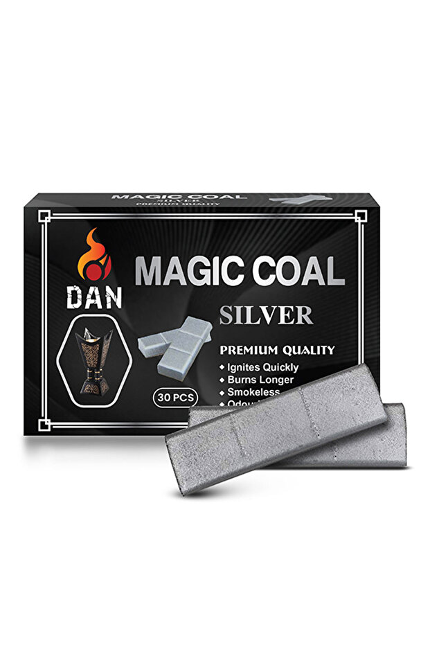 DAN DAN Magic Coal Incense Burner Charcoal, 20 pcs