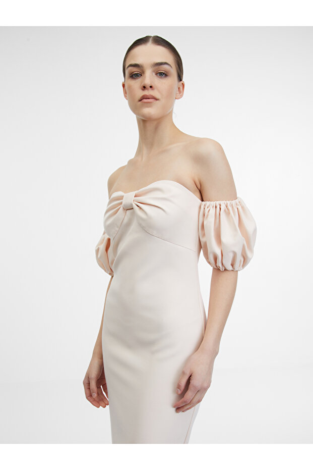 Rochie de damă bej - 3